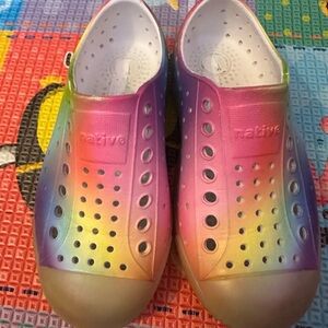 Native Kids Multicolor Slip-On Water Shoes